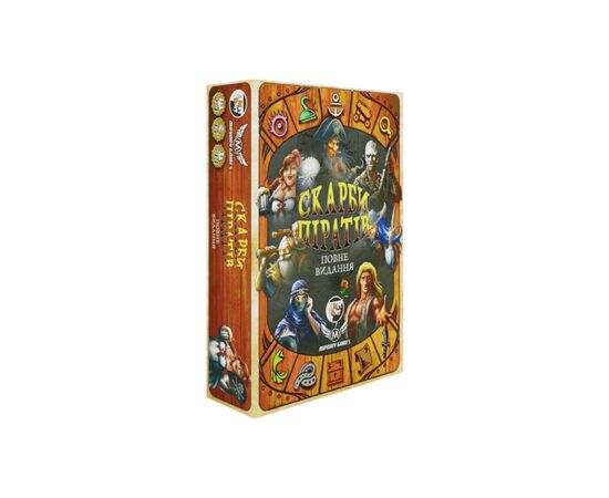 Настольная игра Games 7 Days Сокровища пиратов: Полное издание (Dead Man's Draw) (укр.) (SBPR01UA)