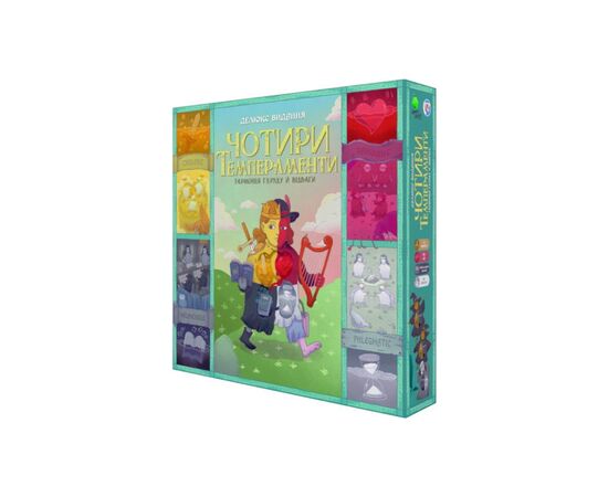 Настільна гра Games 7 Days Чотири темпераменти. Делюкс видання (Four Humours) (укр.) (CHT001UA)