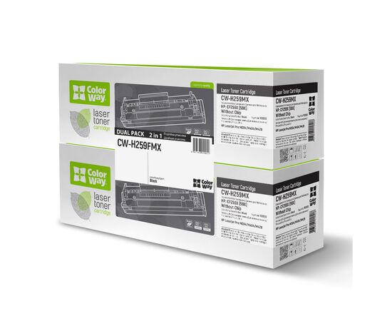 Картридж ColorWay HP CF259X M304/404/MFP428 без чипа DUAL PACK (CW-H259FMX)