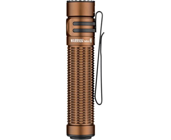 Фонарь Olight Warrior Mini 3 Desert Tan (Warrior Mini 3 DT), изображение 5 Фонарь Olight Warrior Mini 3 Desert Tan (Warrior Mini 3 DT), изображение 5