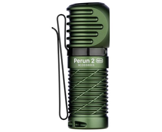 Фонарь Olight Perun 2 Mini OD Green (0.0000.0752), изображение 5 Фонарь Olight Perun 2 Mini OD Green (0.0000.0752), изображение 5