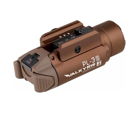 Фонарь Olight PL-3S Valkyrie Desert Tan (0.0002.0091), изображение 2 Фонарь Olight PL-3S Valkyrie Desert Tan (0.0002.0091), изображение 2