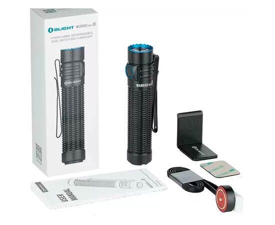 Фонарь Olight Warrior Mini 3 Black (0.0000.0692), изображение 9 Фонарь Olight Warrior Mini 3 Black (0.0000.0692), изображение 9