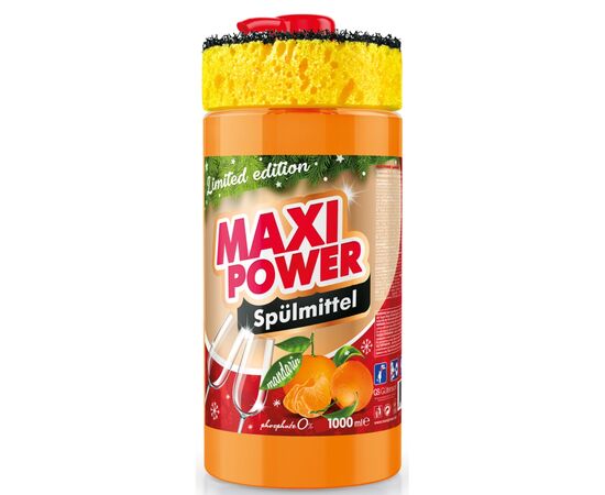 Средство для ручного мытья посуды Maxi Power Мандарин 1 л (4823098413929)