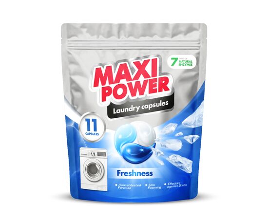 Капсулы для стирки Maxi Power Freshness 11 шт. (4823098414964)