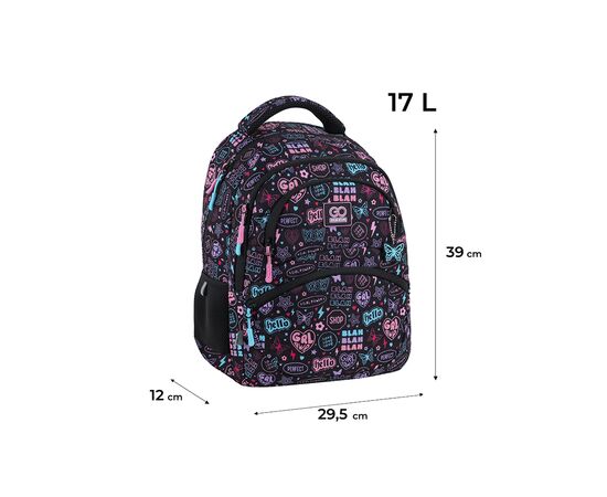 Рюкзак шкільний GoPack Education 175M-1 Girl Power (GO25-175M-1), зображення 2 Рюкзак шкільний GoPack Education 175M-1 Girl Power (GO25-175M-1), зображення 2