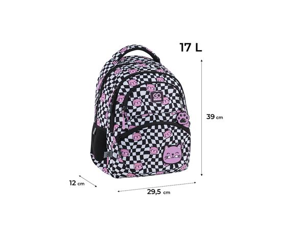 Рюкзак школьный GoPack Education 175M-2 Pretty Kitties (GO25-175M-2), изображение 2