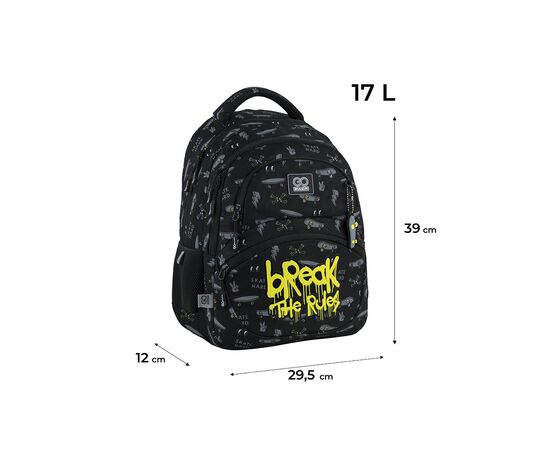 Рюкзак школьный GoPack Education 175M-6 Break The Rules (GO25-175M-6), изображение 2 Рюкзак школьный GoPack Education 175M-6 Break The Rules (GO25-175M-6), изображение 2