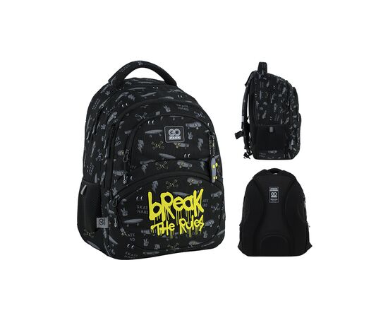 Рюкзак школьный GoPack Education 175M-6 Break The Rules (GO25-175M-6)