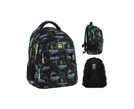 Рюкзак шкільний GoPack Education 175M-7 Error (GO25-175M-7)