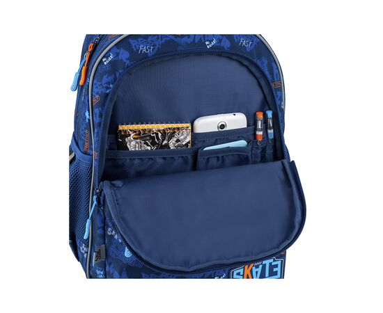 Рюкзак школьный GoPack Education 182M Crazy Skate (GO25-182M-7), изображение 11 Рюкзак школьный GoPack Education 182M Crazy Skate (GO25-182M-7), изображение 11