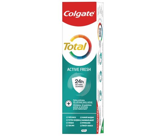 Зубная паста Colgate Total Active Fresh 125 мл (8714789710624), изображение 5 Зубная паста Colgate Total Active Fresh 125 мл (8714789710624), изображение 5