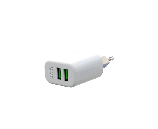 Зарядное устройство XO L85C (2USB/2.4A) + USB - Lightning White (XO-L85C-L), изображение 3 Зарядное устройство XO L85C (2USB/2.4A) + USB - Lightning White (XO-L85C-L), изображение 3