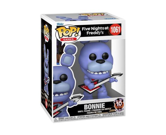 Фигурка Funko Pop серии 5 ночей у Фредди: 10 лет - Бонни (87113), изображение 2 Фигурка Funko Pop серии 5 ночей у Фредди: 10 лет - Бонни (87113), изображение 2