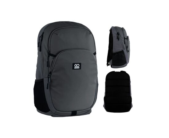 Рюкзак школьный GoPack Education Teens 185 темно-сірий (GO25-185L-1)