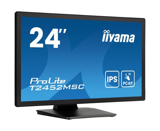 Монітор iiyama T2452MSC-B1AG, зображення 2 Монітор iiyama T2452MSC-B1AG, зображення 2