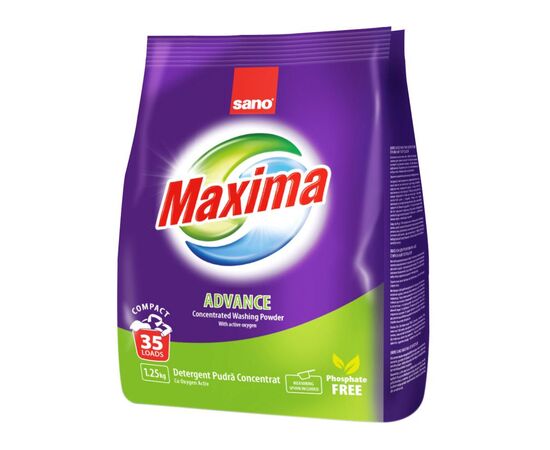 Пральний порошок Sano Maxima Advance 1.25 кг (7290010935314)