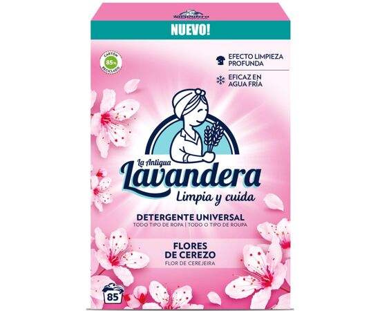 Стиральный порошок La Antigua Lavandera Цветущая вишня 4.675 кг (8435495815136)