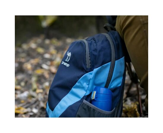 Рюкзак туристический Tramp City-22 синий (TRP-021), изображение 12 Рюкзак туристический Tramp City-22 синий (TRP-021), изображение 12