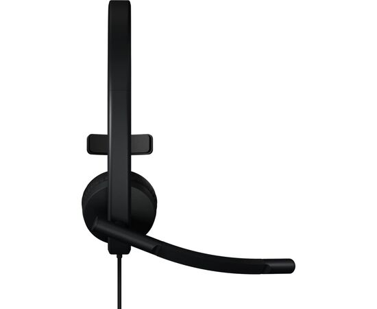 Наушники Logitech H570e Corded for Business Mono Teams USB-A Black (981-001426), изображение 3 Наушники Logitech H570e Corded for Business Mono Teams USB-A Black (981-001426), изображение 3