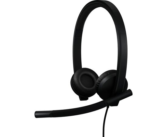 Наушники Logitech H570e Corded for Business Stereo Teams USB-A Black (981-001430)