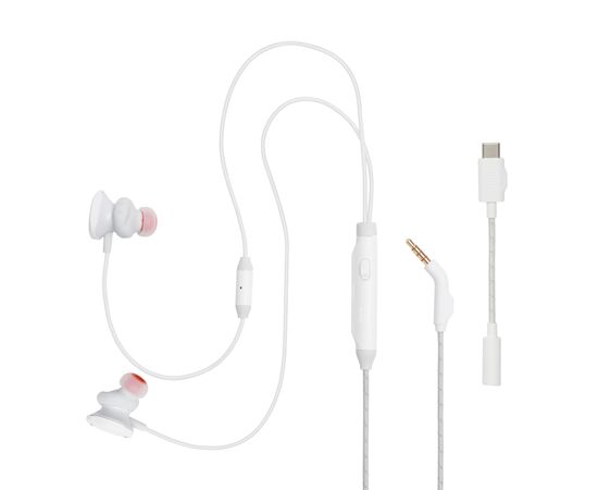 Наушники JBL Quantum 50C White (JBLQTUM50CWHT), изображение 4 Наушники JBL Quantum 50C White (JBLQTUM50CWHT), изображение 4
