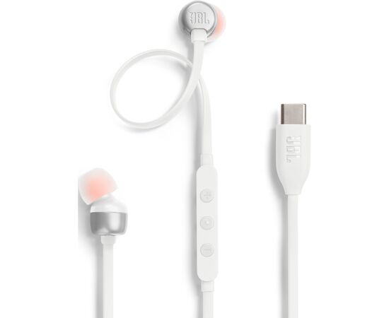 Наушники JBL Tune 310C USB-C White (JBLT310CWHT), изображение 3 Наушники JBL Tune 310C USB-C White (JBLT310CWHT), изображение 3