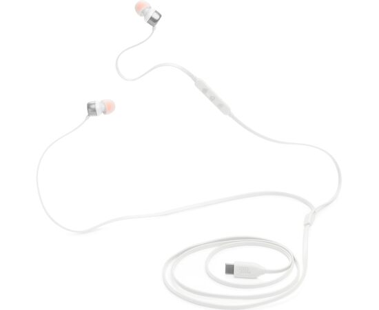 Наушники JBL Tune 310C USB-C White (JBLT310CWHT), изображение 4 Наушники JBL Tune 310C USB-C White (JBLT310CWHT), изображение 4