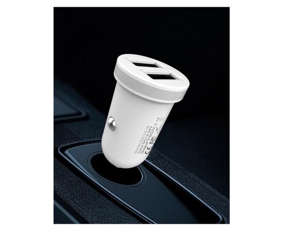 Зарядное устройство XO CC18 2.1A/2 USB White (XO-CC18-WH), изображение 2 Зарядное устройство XO CC18 2.1A/2 USB White (XO-CC18-WH), изображение 2