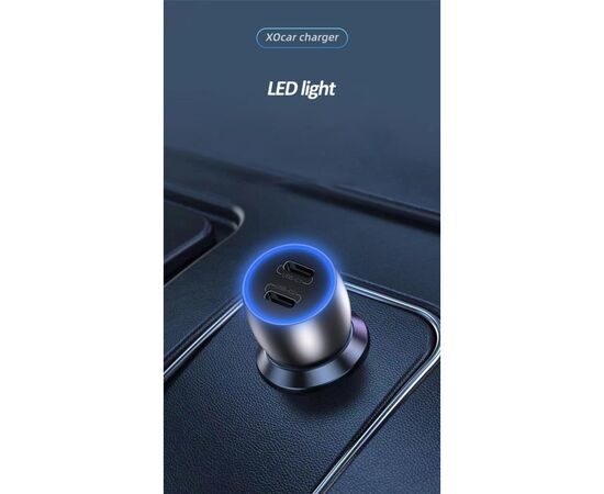Зарядное устройство XO CC51 2 Type-C PD (40W) Black (XO-CC51-BK), изображение 2 Зарядное устройство XO CC51 2 Type-C PD (40W) Black (XO-CC51-BK), изображение 2