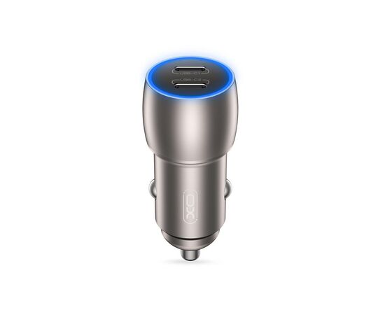 Зарядний пристрій XO CC51 2 Type-C PD (40W) Black (XO-CC51-BK)