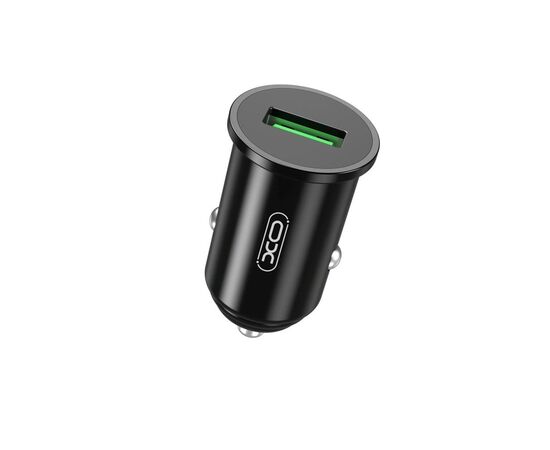 Зарядний пристрій XO QC 3.0 CC35 18W/1USB Black (XO-CC35-BK)