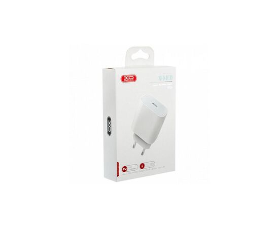 Зарядное устройство XO L40 PD/3A/18W white + cable Lightning White (L40i-WH), изображение 4 Зарядное устройство XO L40 PD/3A/18W white + cable Lightning White (L40i-WH), изображение 4