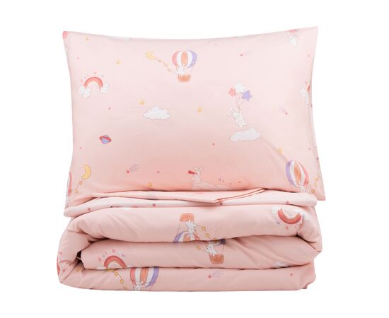 Постельное белье Ardesto Gloria сатин радость, розовый светлый евро 200х220 (ART2022RP), изображение 2 Постельное белье Ardesto Gloria сатин радость, розовый светлый евро 200х220 (ART2022RP), изображение 2