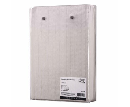 Постельное белье Ardesto Gloria сатин полоски, коричневый евро 200х220 (ART2022RB), изображение 4 Постельное белье Ardesto Gloria сатин полоски, коричневый евро 200х220 (ART2022RB), изображение 4