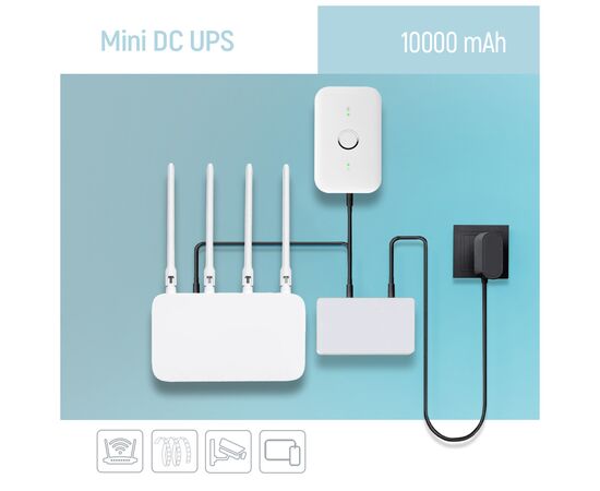 Источник бесперебойного питания ColorWay CW-PB100LI3WT 10000mAh 21W (CW-PB100LI3WT), изображение 8 Источник бесперебойного питания ColorWay CW-PB100LI3WT 10000mAh 21W (CW-PB100LI3WT), изображение 8