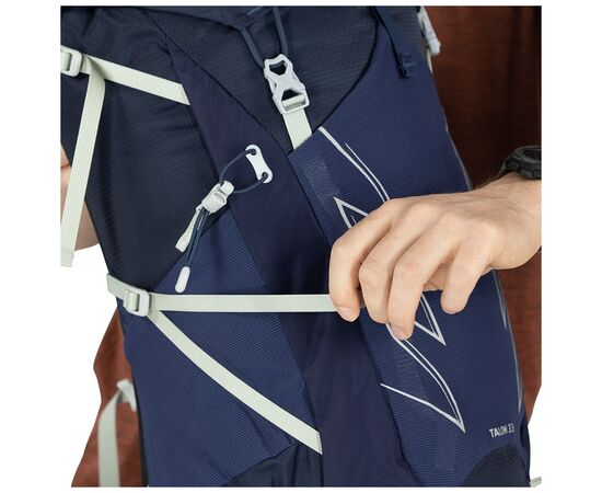 Рюкзак туристичний Osprey Talon 44 stealth black - S/M - чорний (009.2293), зображення 3 Рюкзак туристичний Osprey Talon 44 stealth black - S/M - чорний (009.2293), зображення 3