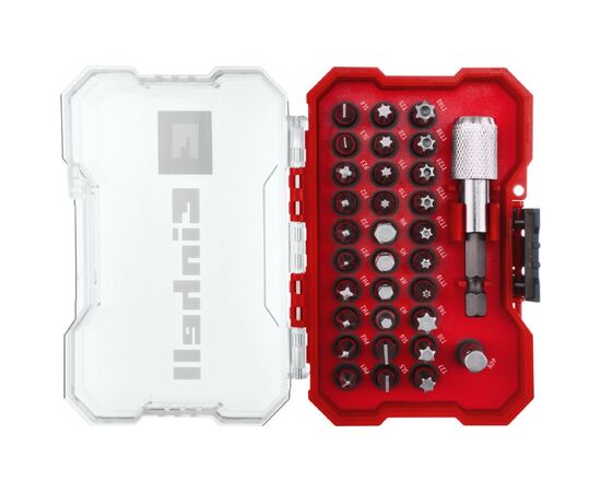 Набор бит Einhell 1/4", 32шт, кейс (118693), изображение 5 Набор бит Einhell 1/4", 32шт, кейс (118693), изображение 5