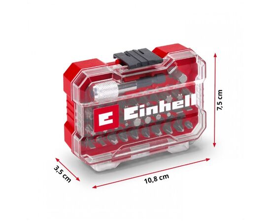 Набор бит Einhell 1/4", 32шт, кейс (118693), изображение 6 Набор бит Einhell 1/4", 32шт, кейс (118693), изображение 6