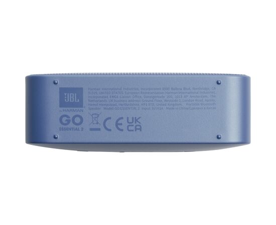 Акустична система JBL Go Essential 2 Blue (JBLGOES2BLUEU), зображення 7 Акустична система JBL Go Essential 2 Blue (JBLGOES2BLUEU), зображення 7