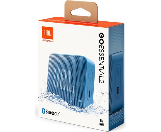 Акустична система JBL Go Essential 2 Blue (JBLGOES2BLUEU), зображення 9 Акустична система JBL Go Essential 2 Blue (JBLGOES2BLUEU), зображення 9