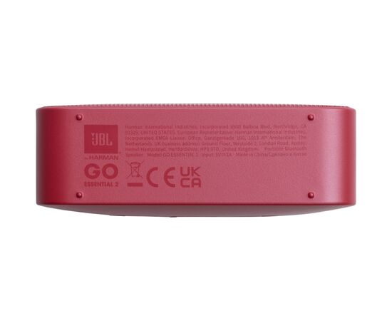 Акустична система JBL Go Essential 2 Red (JBLGOES2REDEU), зображення 7 Акустична система JBL Go Essential 2 Red (JBLGOES2REDEU), зображення 7