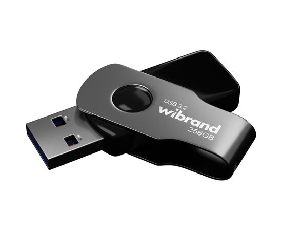USB флеш накопитель Wibrand 256GB Lizard Black USB 3.2 (WI3.2/LI256P9B), изображение 2 USB флеш накопитель Wibrand 256GB Lizard Black USB 3.2 (WI3.2/LI256P9B), изображение 2