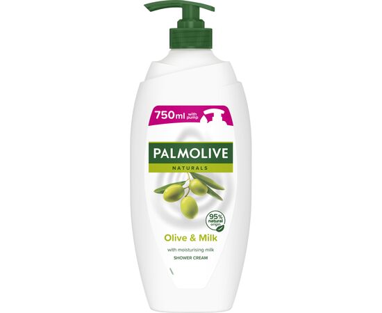 Гель для душу Palmolive Naturals Оливка та молочко Зволожувальний 750 мл (8714789526478)