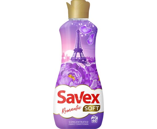 Кондиціонер для білизни Savex Soft Romantic 1.5 л (3800024048975)