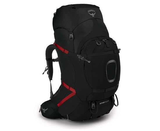 Рюкзак туристичний Osprey Aether Plus 85 black - L/XL - чорний (009.2431)