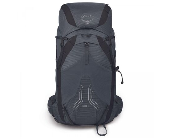 Рюкзак туристический Osprey Exos 48 tungsten grey - S/M - сірий (009.2817), изображение 3 Рюкзак туристический Osprey Exos 48 tungsten grey - S/M - сірий (009.2817), изображение 3