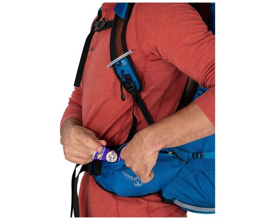 Рюкзак туристичний Osprey Exos 58 blue ribbon - S/M - синій (009.2811), зображення 10 Рюкзак туристичний Osprey Exos 58 blue ribbon - S/M - синій (009.2811), зображення 10