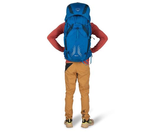 Рюкзак туристичний Osprey Exos 58 blue ribbon - S/M - синій (009.2811), зображення 4 Рюкзак туристичний Osprey Exos 58 blue ribbon - S/M - синій (009.2811), зображення 4