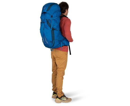 Рюкзак туристичний Osprey Exos 58 blue ribbon - S/M - синій (009.2811), зображення 5 Рюкзак туристичний Osprey Exos 58 blue ribbon - S/M - синій (009.2811), зображення 5